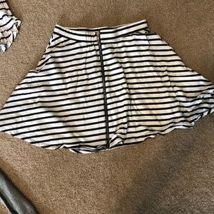 A-line mini skirt